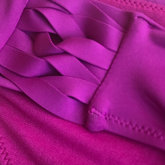 Athleta ADRIATA Fuchsia MidRise Bikini Swim Bottom - Picture 5 of 9